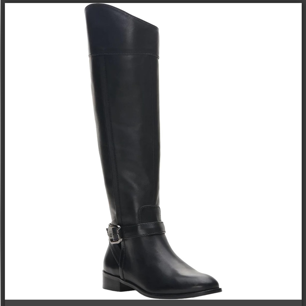 Vince camuto OVARLYM LEATHER KNEE-HIGH BOOTS